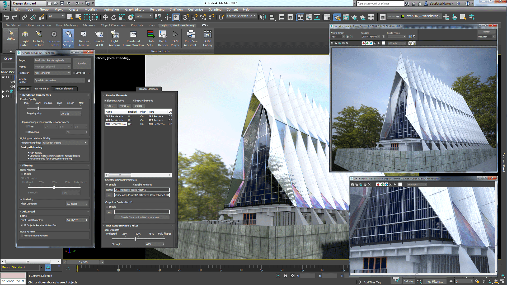 Giao diện của Autodesk 3Ds Max