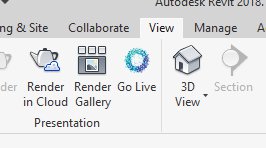 Go Live Button in Revit