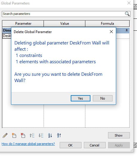 Deleting Global Parameters in Revit