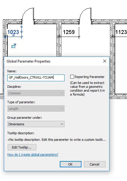 Create a Global Parameter in Revit