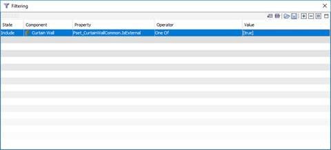 Solibri Filtering Tool