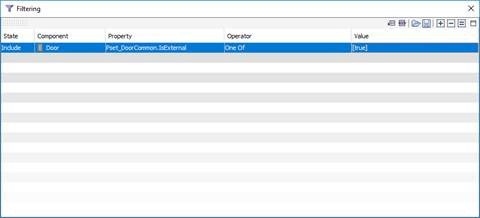 Solibri Filtering Tool