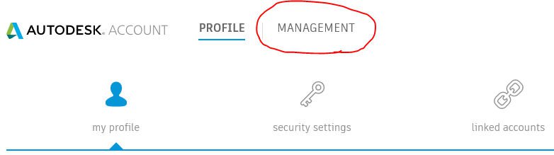 Click on Management