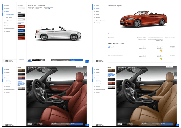 BMW Car Configurator