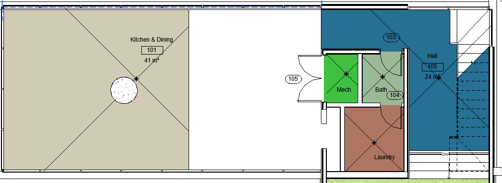 Room Separator Line