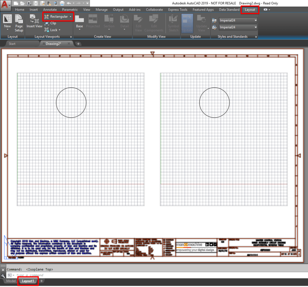 AutoCAD Viewports