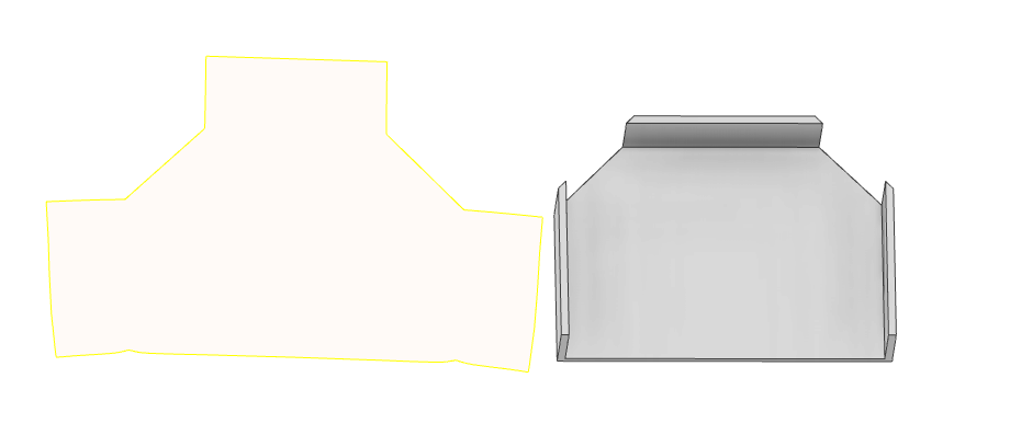 Unwrap Tool's Flat Surface Profile