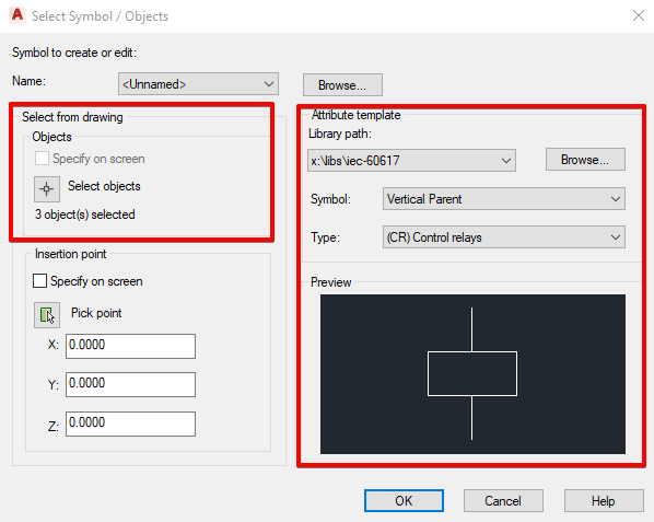 Select Symbol Type