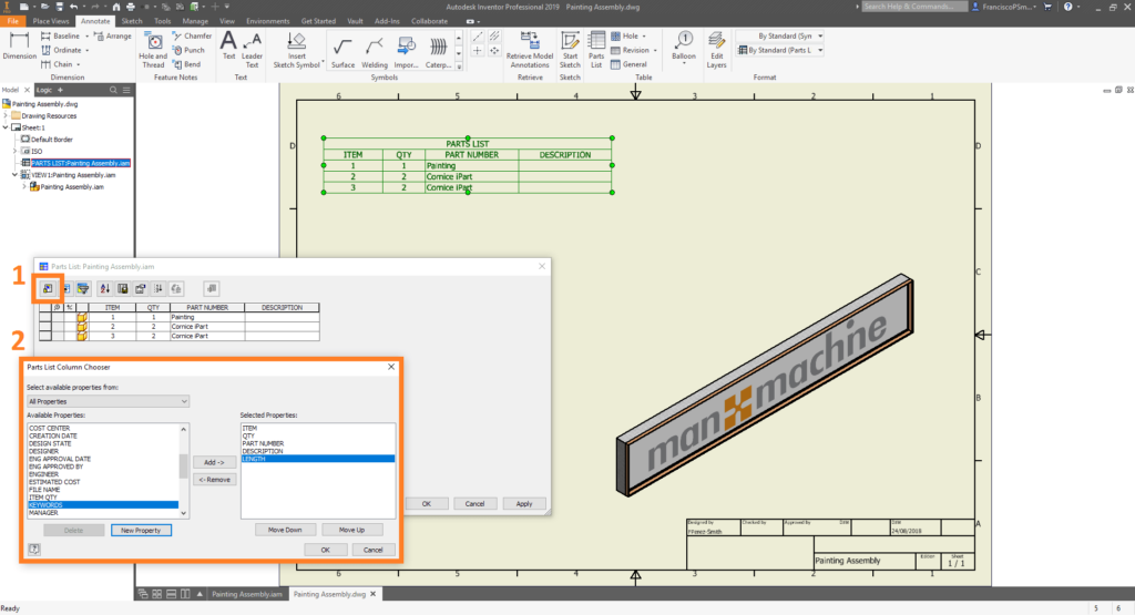 Aggregate Custom Property