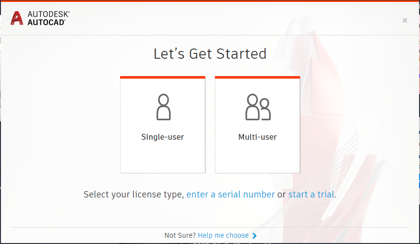 Autodesk Select License Type