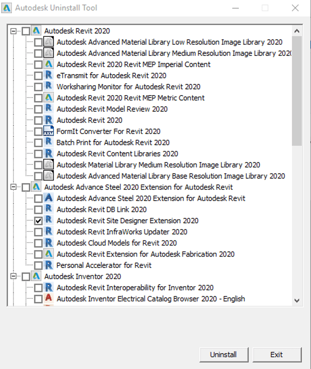 Autodesk Uninstall Tool