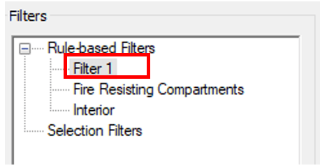List of Available Filters