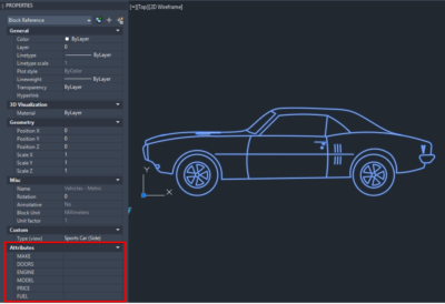 AutoCAD Block Attribute Manager
