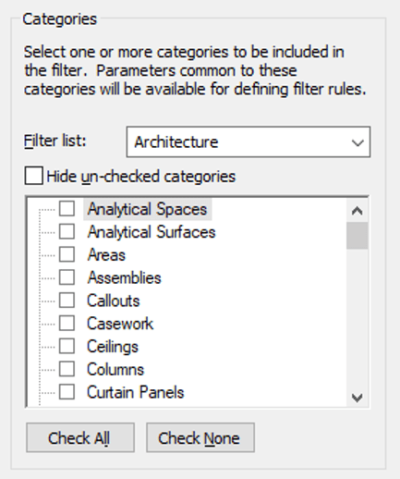 Revit Filter How to Create Filters in Revit