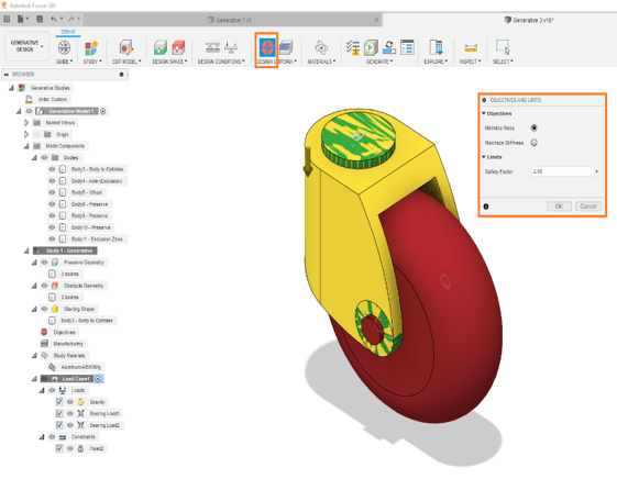 Specify Generative Design Objectives