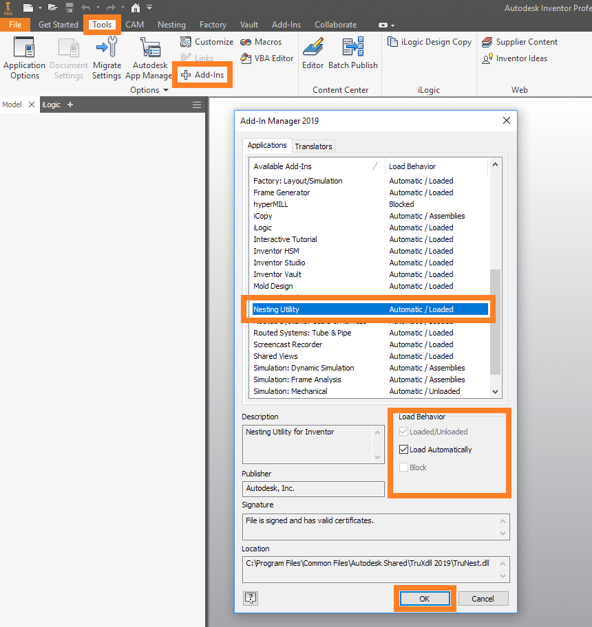 inventor mesh enabler 20178