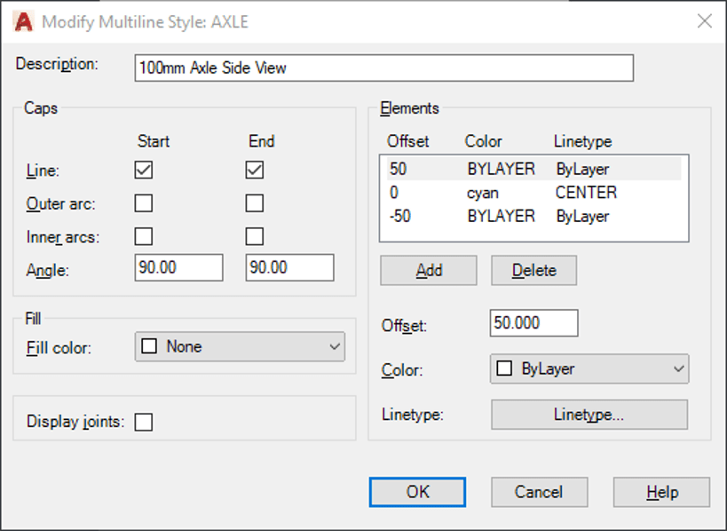 Modify Multiline Style