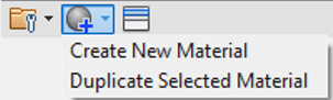 Create New Material Menu