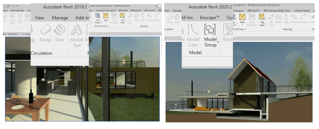 Image showing versions of Revit