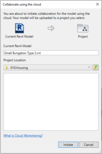 Save a Revit Model File To The Cloud