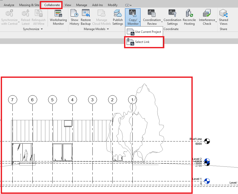 Copy Monitor trong Revit: Tính năng quản lý thông tin mô hình hiệu quả