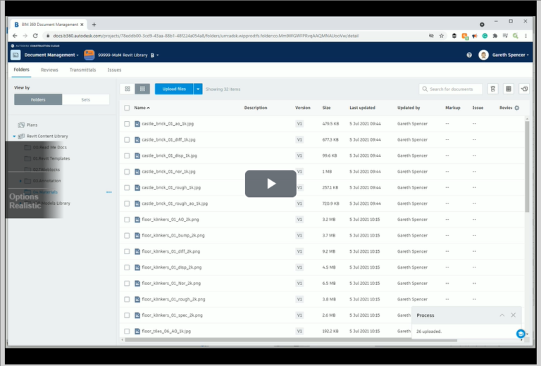 Link Material Image Library From BIM 360 Docs To Revit