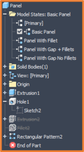 Inventor Model States