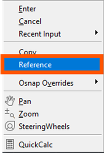 Autocad Reference Button Rotate an Object with Reference in AutoCAD