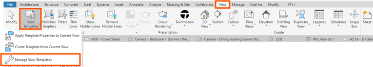 How to Create a View Template in Autodesk Revit