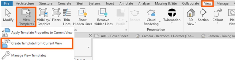 How to Create a View Template in Autodesk Revit
