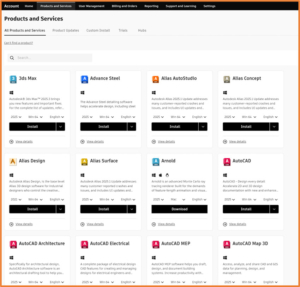 Autodesk New Management Portal
